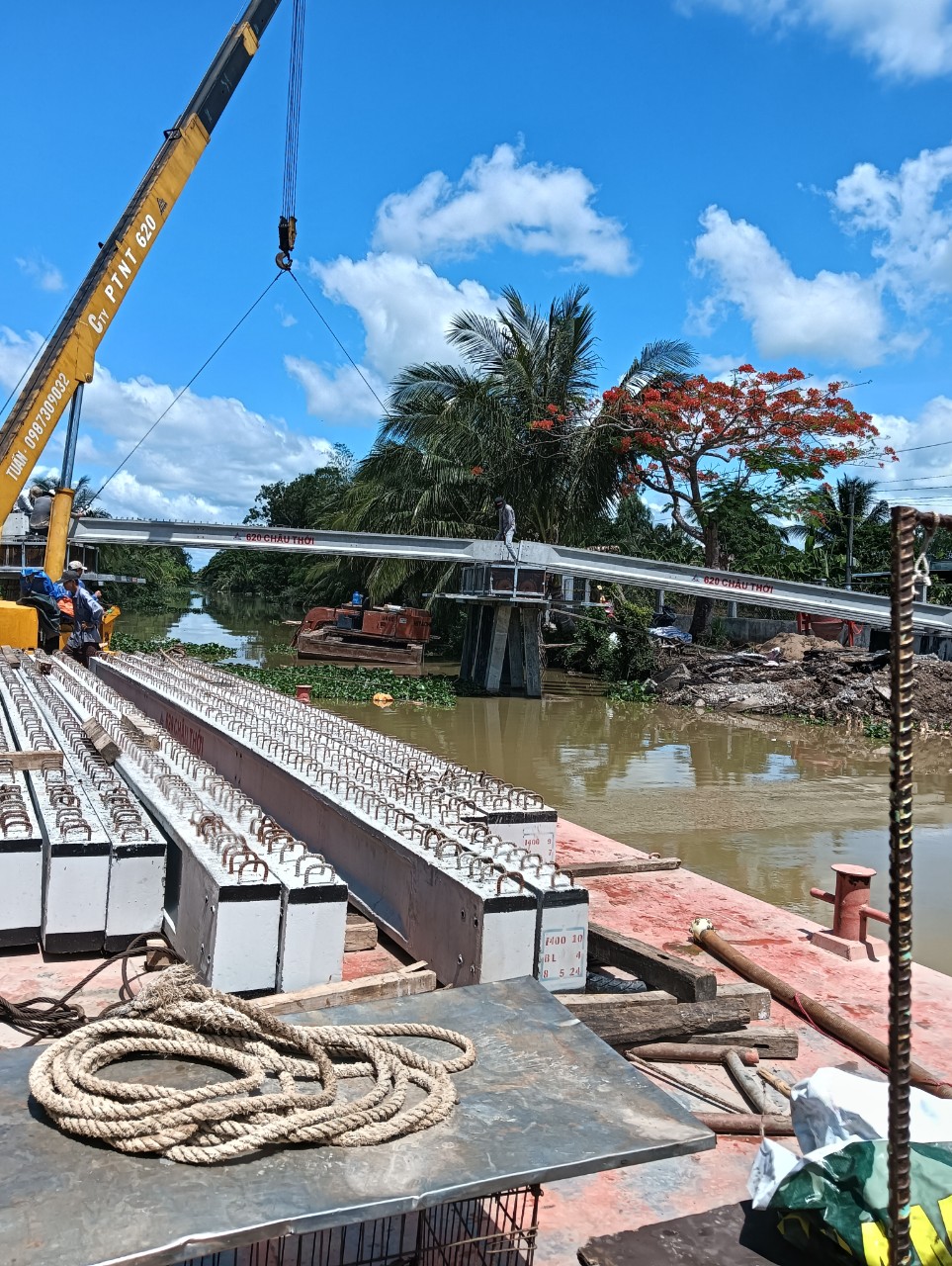 Cầu GTNT huyện Vĩnh Lợi, tỉnh Bạc Liêu