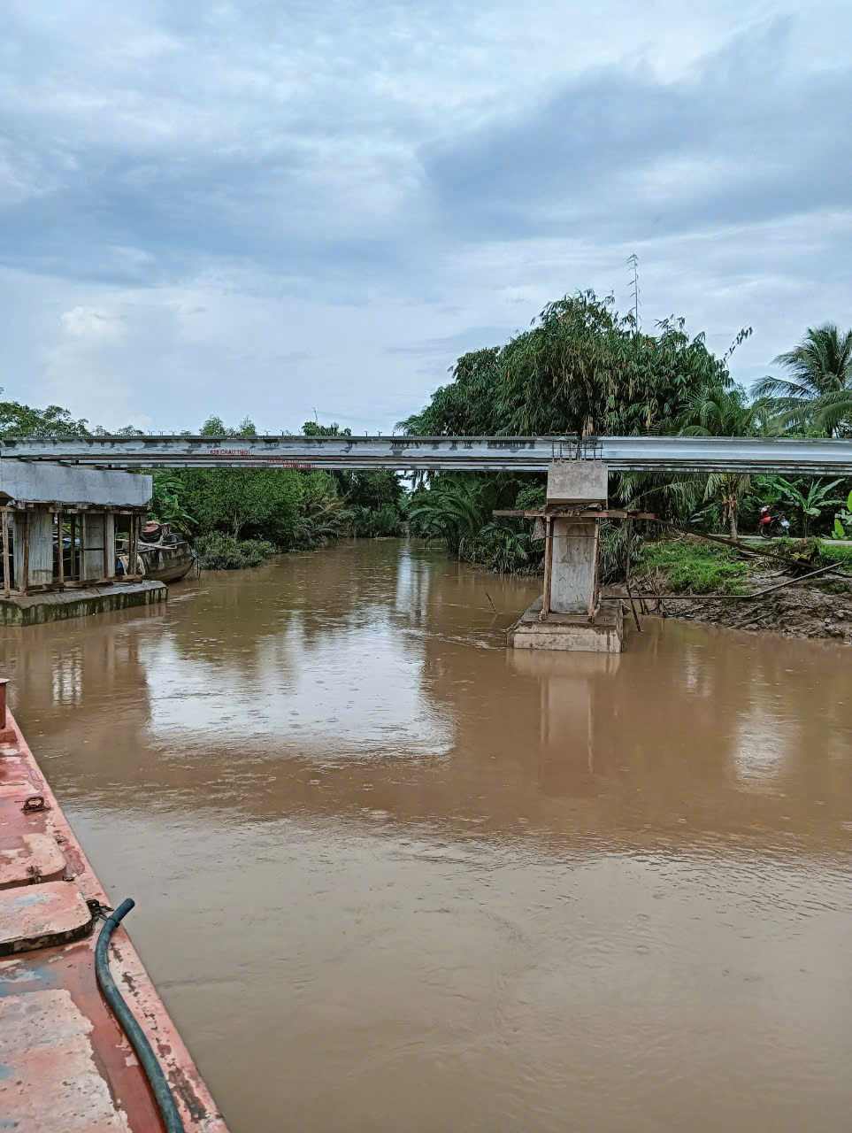 Cầu Kênh Hai Thanh, huyện Kế Sách, tỉnh Sóc Trăng