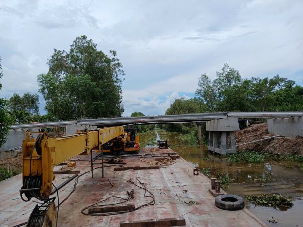 Cầu Kênh T5, huyện Thạnh Hoá, tỉnh Long An